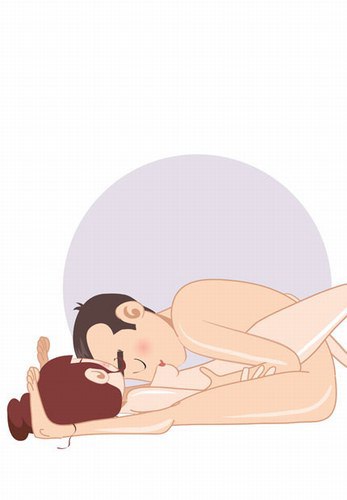 The Kama Sutra's "Fold" pose.